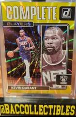 Kevin Durant [Yellow Laser] #9 Basketball Cards 2022 Panini Donruss Complete Players Prices