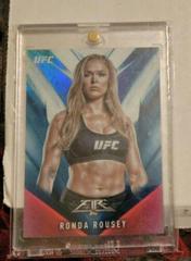 Ronda Rousey [Blue] Ufc Cards 2017 Topps UFC Fire Prices