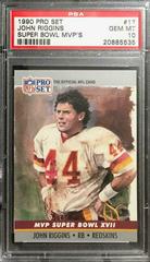 John Riggins #17 Football Cards 1990 Pro Set Super Bowl MVP Prices