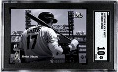 Shohei Ohtani #1 Baseball Cards 2023 Topps Black and White Prices