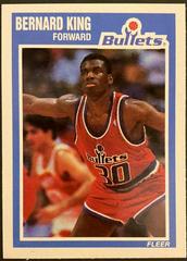 Bernard King Basketball Cards 1989 Fleer Prices