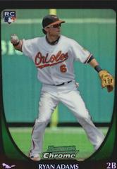 Ryan Adams [Purple Refractor] #2 Baseball Cards 2011 Bowman Chrome Draft Prices