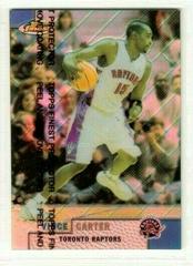 Vince Carter [Refractor w/ Coating] Basketball Cards 1999 Finest Prices