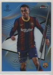Sergino Dest [Blue Refractor] Soccer Cards 2020 Topps Finest UEFA Champions League Prices