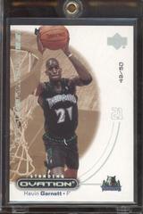 Kevin Garnett #31 Basketball Cards 2000 Upper Deck Ovation Prices