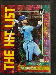 Bo Bichette [Pink Fireworks] #THL-5 Baseball Cards 2022 Panini Donruss The Hit List Prices
