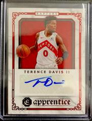 Terence Davis II Basketball Cards 2020 Panini Chronicles Apprentice Signatures Prices