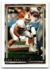 Rob Taylor #45 Football Cards 1992 Topps Gold Prices