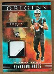 Bryce Young [Turquoise] #HR-BY Football Cards 2023 Panini Origins Hometown Roots Prices