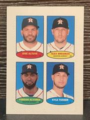 Jose Altuve, Alex Bregman, Yordan Alvarez, Kyle Tucker Baseball Cards 2023 Topps Heritage 1974 Stamps Prices
