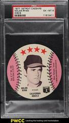 Nolan Ryan Baseball Cards 1977 Detroit Caesars Discs Prices