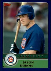 Jason Dubois Baseball Cards 2003 Topps Traded Prices