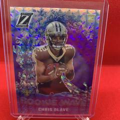 Chris Olave [Blue] #RW-CO Football Cards 2022 Panini Zenith Rookie Wave Prices