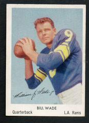 Bill Wade Football Cards 1959 Bell Brand Rams Prices