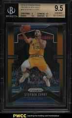 Stephen Curry [Black Gold Prizm] #98 Basketball Cards 2019 Panini Prizm Prices