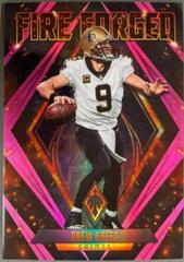 Drew Brees [Pink] Football Cards 2022 Panini Phoenix Fire Forged Prices