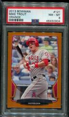 Mike Trout [Orange] Baseball Cards 2013 Bowman Prices