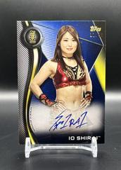 Io Shirai [Blue] #A-IS Wrestling Cards 2019 Topps WWE NXT Autographs Prices