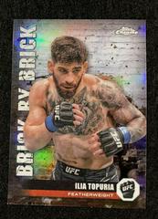 Ilia Topuria [Refractor] #BYB-2 Ufc Cards 2024 Topps Chrome UFC Brick by Brick Prices