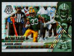 Aaron Jones [Mosaic] #MON-16 Football Cards 2021 Panini Mosaic Montage Prices