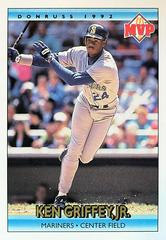 Ken Griffey jr #22 Baseball Cards 1992 Donruss McDonald's MVP Prices