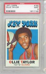 Ollie Taylor Basketball Cards 1971 Topps Prices