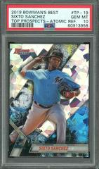 Sixto Sanchez [Atomic Refractor] #TP-19 Baseball Cards 2019 Bowman's Best Top Prospects Prices