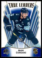 Mark Giordano [Blue] Hockey Cards 2021 SP Authentic True Leaders Prices