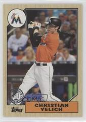 Christian Yelich Baseball Cards 2017 Topps Update 1987 Prices