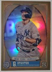Giancarlo Stanton [Gold Refractor] #295 Baseball Cards 2021 Topps Gypsy Queen Chrome Box Toppers Prices