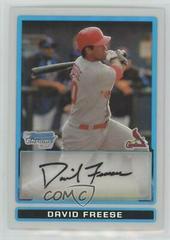 David Freese [Refractor] #BCP38 Baseball Cards 2009 Bowman Chrome Prospects Prices