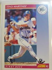 Tino Martinez #596 Baseball Cards 1992 Score Prices