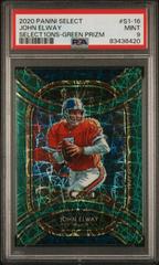John Elway [Green Prizm] #S1-16 Football Cards 2020 Panini Select Select1ons Prices