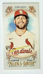 Dylan Carlson [Mini] Baseball Cards 2021 Topps Allen & Ginter Prices