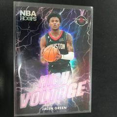 Jalen Green #11 Basketball Cards 2023 Panini Hoops High Voltage Prices