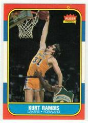 Kurt Rambis Basketball Cards 1986 Fleer Prices