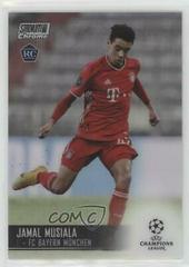 Jamal Musiala [Refractor] #41 Soccer Cards 2020 Stadium Club Chrome UEFA Champions League Prices