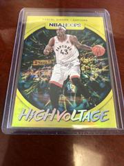 Pascal Siakam Basketball Cards 2019 Panini Hoops High Voltage Prices