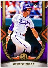 George Brett [Amethyst] #1 Baseball Cards 2022 Topps Museum Collection Prices