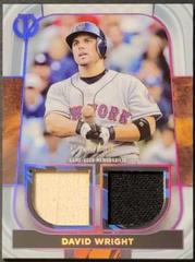 David Wright [Purple] Baseball Cards 2022 Topps Tribute Dual Relics Prices