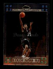 Corey Brewer #129 Basketball Cards 2007 Topps Chrome Prices