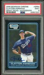 Clayton Kershaw [Autograph] #DP84 Baseball Cards 2006 Bowman Chrome Draft Picks Prices