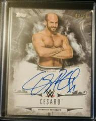 Cesaro [Silver] Wrestling Cards 2016 Topps WWE Undisputed Autographs Prices