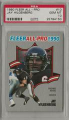 Jay Hilgenberg Football Cards 1990 Fleer All Pro Prices