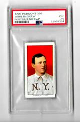 John Mcgraw [No Cap] #NNO Baseball Cards 1909 T206 Piedmont 350 Prices