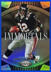 Jamal Anderson [Bronze] #I-12 Football Cards 2023 Panini Certified Immortals Prices