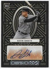 Gavin Sheets [Orange] Baseball Cards 2022 Panini Chronicles Obsidian Autographs Prices