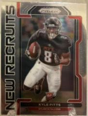 Kyle Pitts #NR-10 Football Cards 2021 Panini Prizm New Recruits Prices