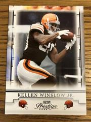 Kellen Winslow #24 Football Cards 2008 Playoff Prestige Prices