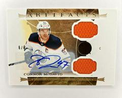 Connor McDavid [Black Autograph] Hockey Cards 2022 Upper Deck Artifacts Prices